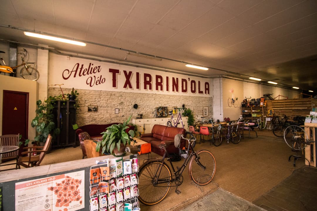 Atelier vélo Txirrind’Ola